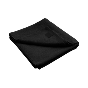 Black towels 50x100cm